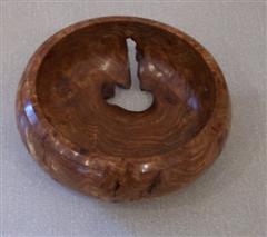 The winning Burr Elm bowl